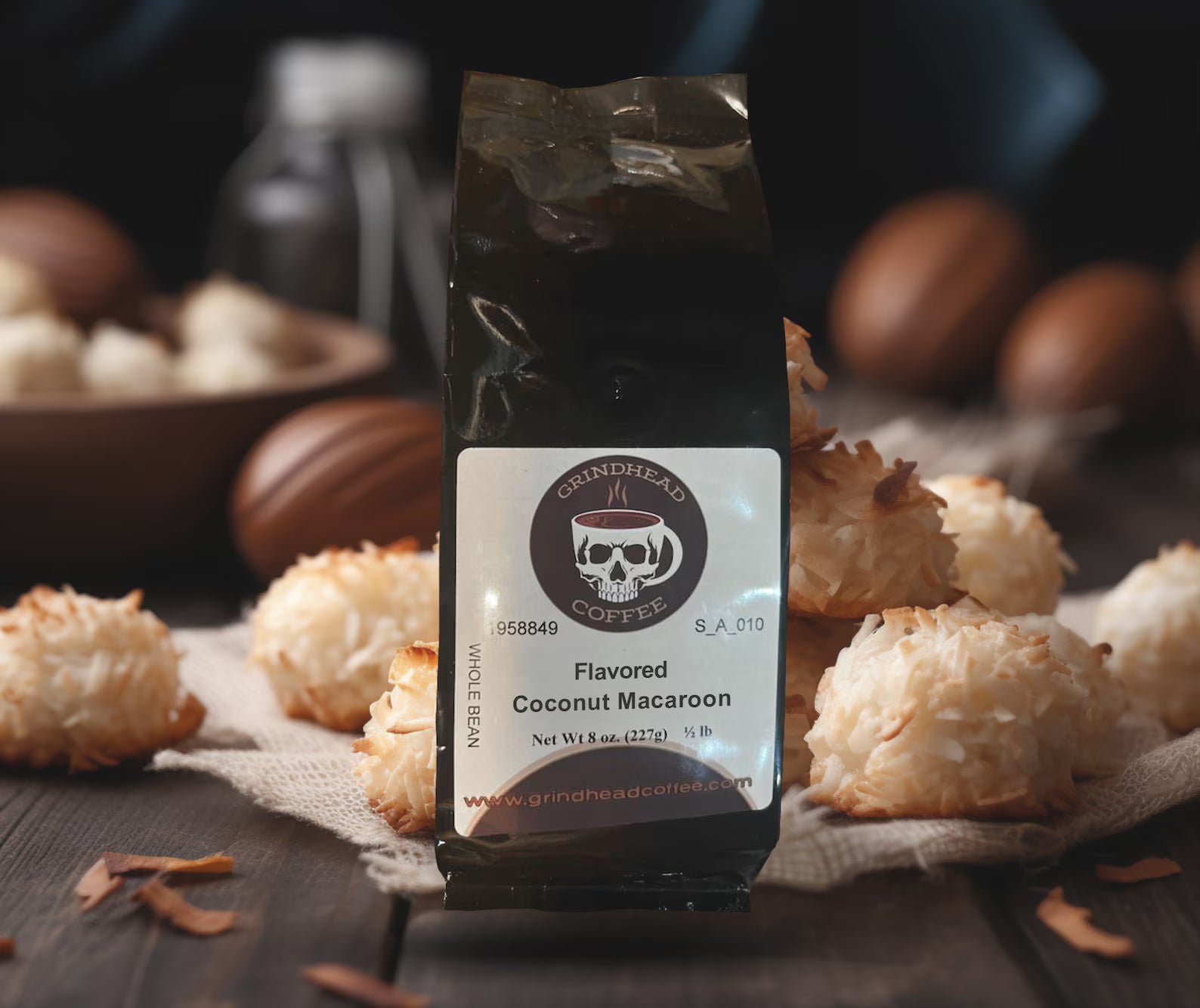 Toasted Coconut Macaroon